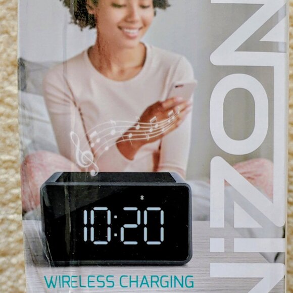 Nizoni Wireless Charging Dual Alarm Clock - NEW! - Picture 3 of 3